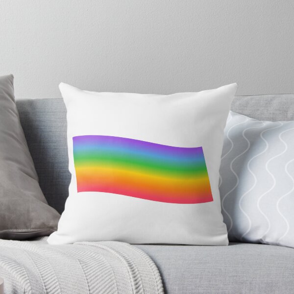 Item preview, Vibrant Rainbow Waving Flag - Colorful Gradient Floating Banner Art designed and sold by SolutionsArt.