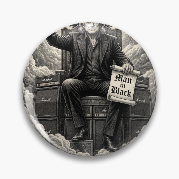 Item preview, Johnny Cash designed and sold by NeonArcadeForge.