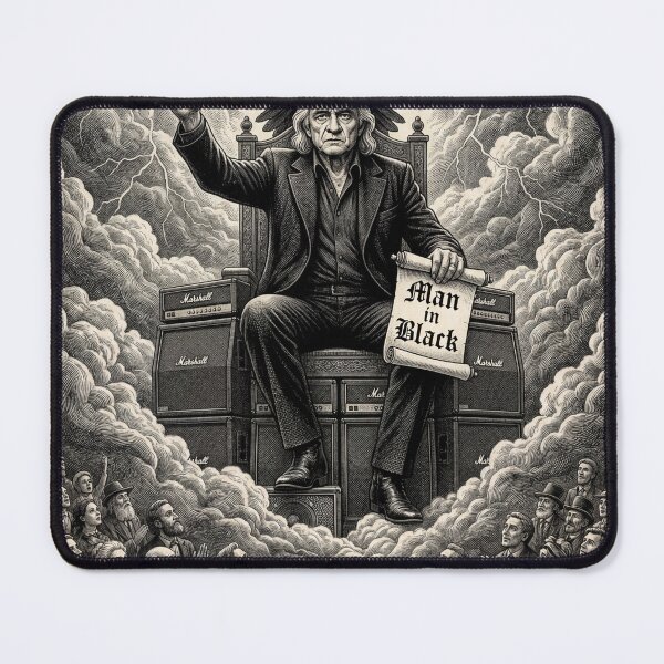 Item preview, Johnny Cash designed and sold by NeonArcadeForge.