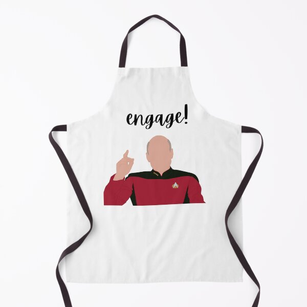 Item preview, “Engage!” Captain Picard Faceless designed and sold by RoseDesigns05.