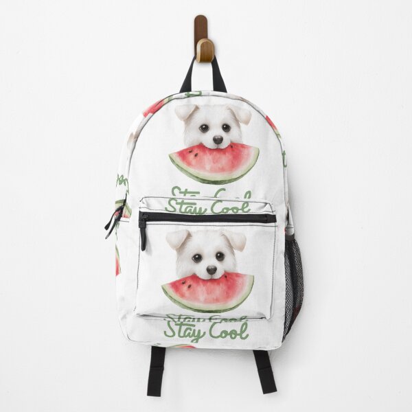 Item preview, Stay Cool Cute Dog Watermelon Summer Design designed and sold by olenapetol.