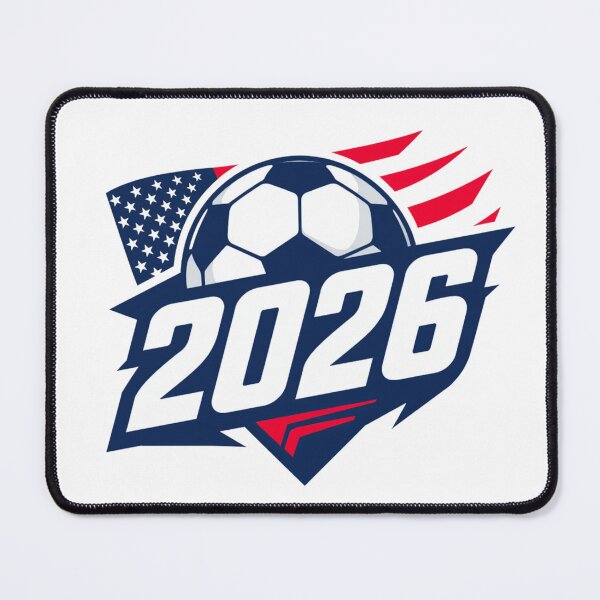 Item preview, USA Soccer 2026 World Cup United States Football Flag designed and sold by ArtDreamClub.