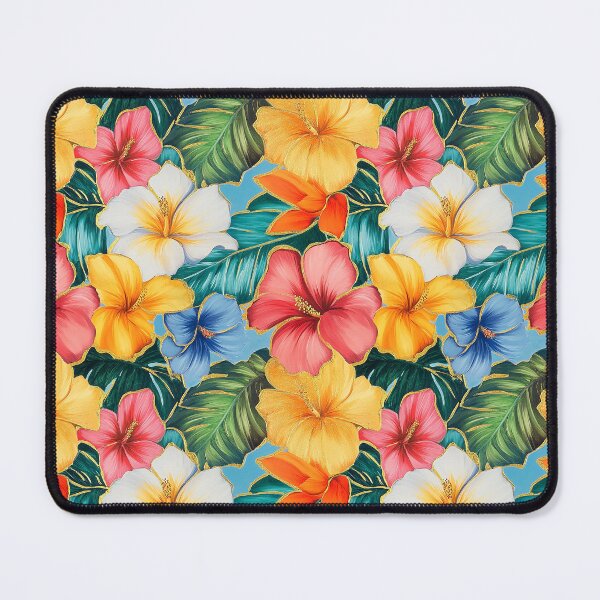 Item preview, Hawaiian Tropical Flowers And Island Leaves Pattern Designs  designed and sold by DEC02.