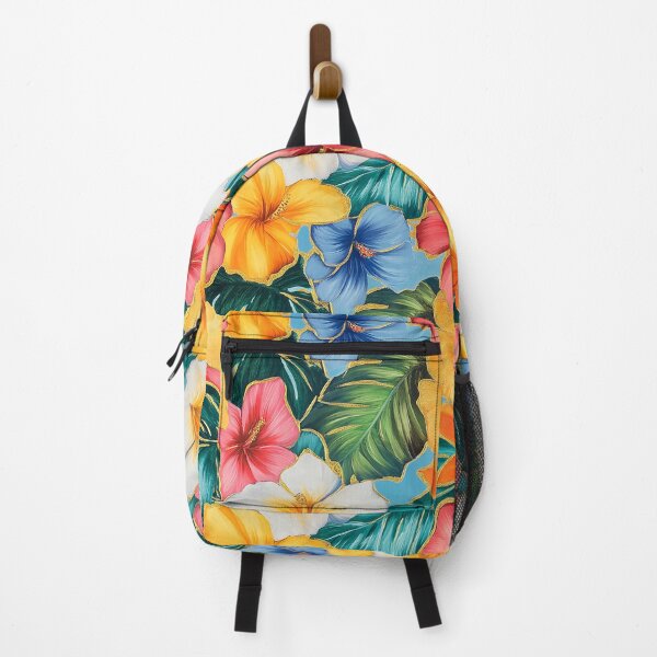Item preview, Hawaiian Tropical Flowers And Island Leaves Pattern Designs designed and sold by DEC02.