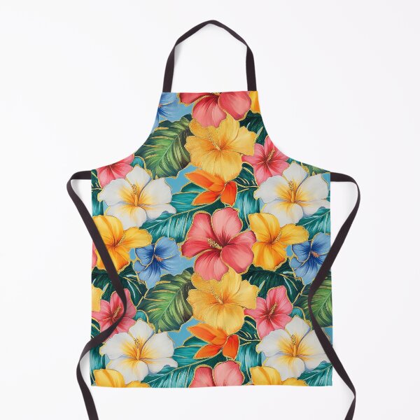Item preview, Hawaiian Tropical Flowers And Island Leaves Pattern Designs designed and sold by DEC02.