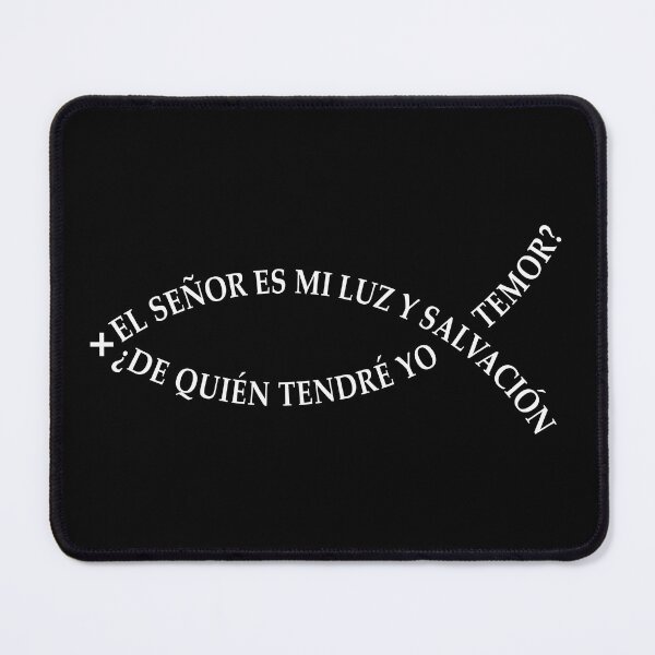 Item preview, [Spanish] The Christian symbol of the Ichthys fish - Bible quote designed and sold by Contrast-Factory.