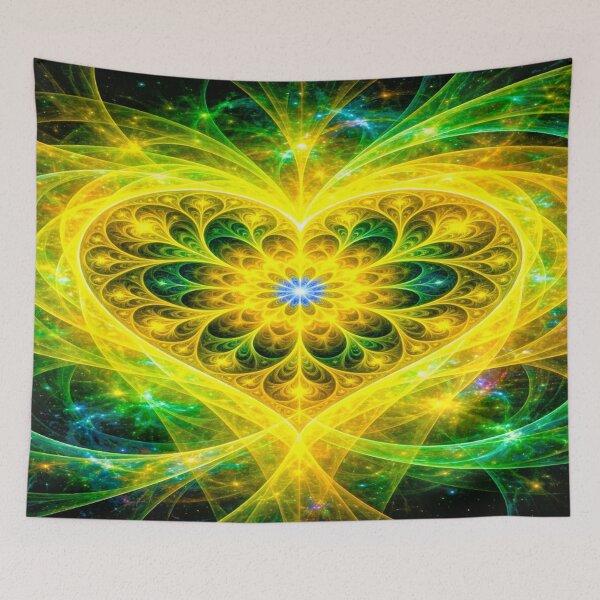 Item preview, fractal heart designed and sold by connie campbell.