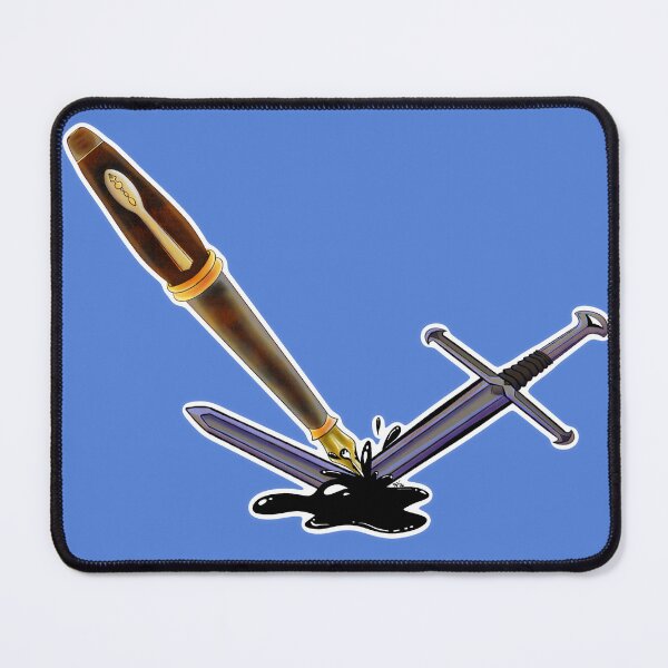 Item preview, Pen Beats Sword designed and sold by Hannuh Art.