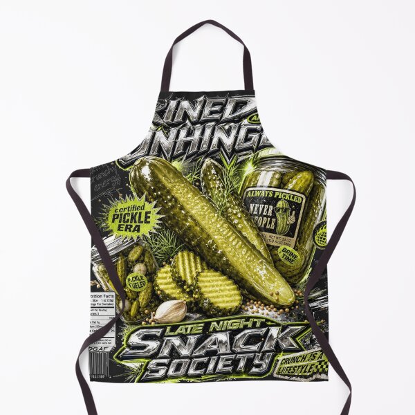 Item preview, Brined & Unhinged Pickle Graphic Tee | Y2K Snack Society Aesthetic | Retro Food Collage Art designed and sold by Verycutethings.
