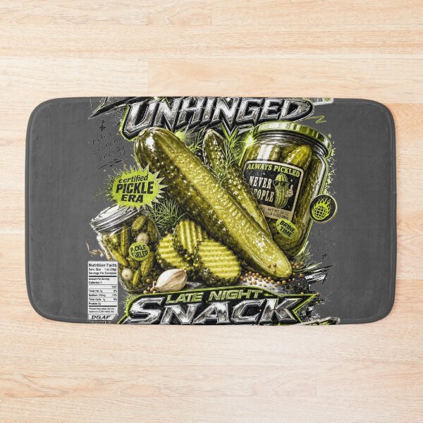 Item preview, Brined & Unhinged Pickle Graphic Tee | Y2K Snack Society Aesthetic | Retro Food Collage Art designed and sold by Verycutethings.