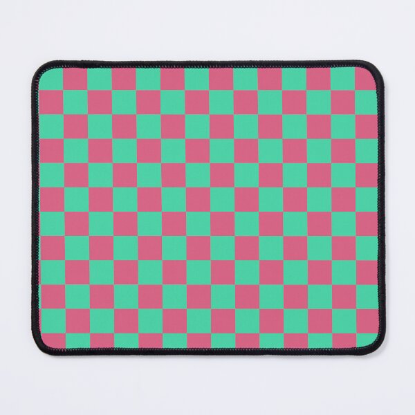 Item preview, Blush & eucalyptus checkered seamless pattern designed and sold by Mint + Midnight.