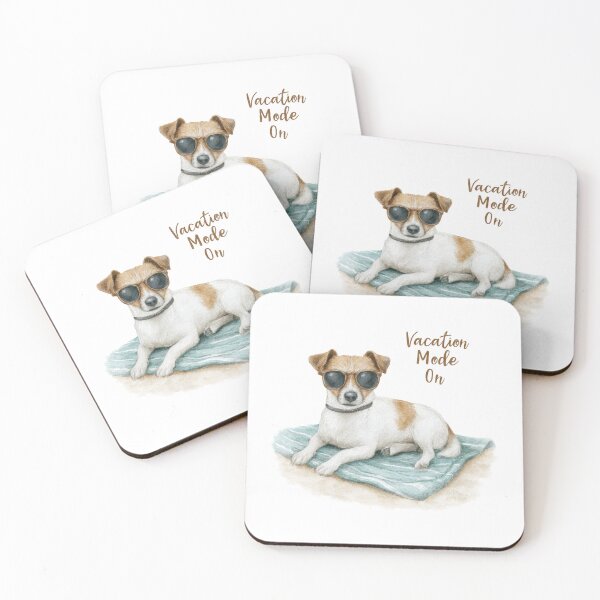 Item preview, Vacation Mode On Dog Cute Chill Summer Aesthetic designed and sold by olenapetol.