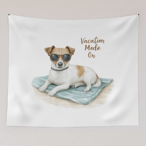Item preview, Vacation Mode On Dog Cute Chill Summer Aesthetic designed and sold by olenapetol.