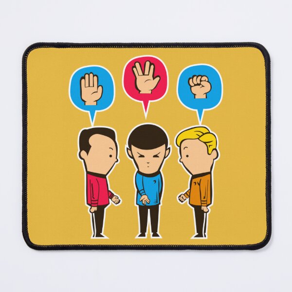 Item preview, Vulcan Hand Game - Cute Sci-Fi Space Parody designed and sold by MrGlayga.