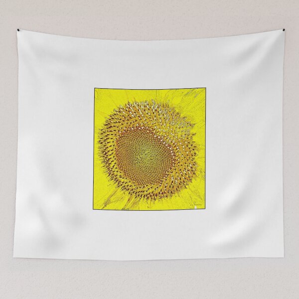 Item preview, Sunflower Seed Head, Summer Garden, Digital Art designed and sold by AMacGPhilly.