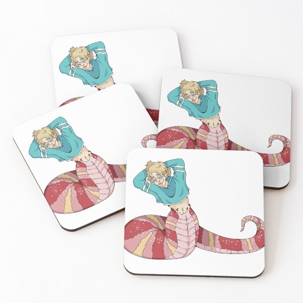 Item preview, Albino Milk Snake Lamia Snake Lady designed and sold by StudioSerpuntine.