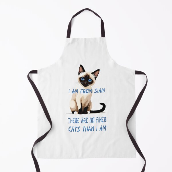 Item preview, Siamese Cat I Am From Siam There Are No Finer Cats Than I Am Funny Cat Lover T-Shirt designed and sold by Twenty93.