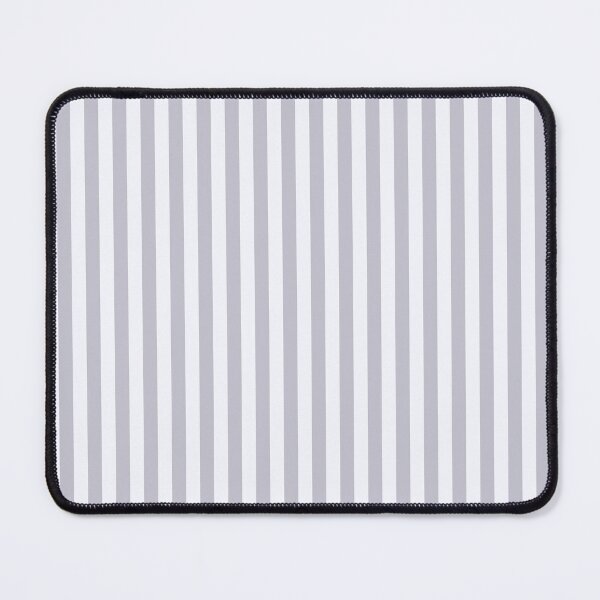 Item preview, Lavender gray & ghost white vertical lines designed and sold by Mint + Midnight.
