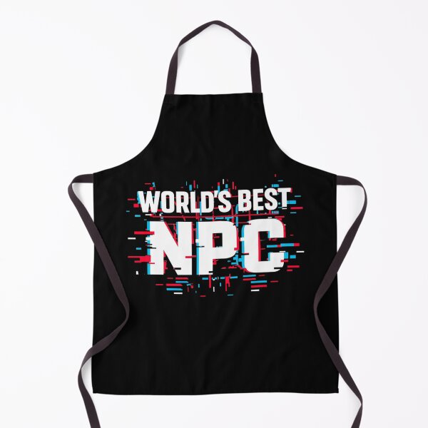 Item preview, World's Best NPC Anti-Social Gamer Introvert Humor Typographic Design designed and sold by LoneTide.