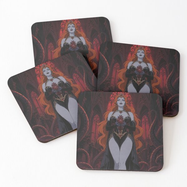 Item preview, Twisted Tales: The Queen of Hearts – Gothic VHS Fantasy Art designed and sold by  Hollow Moon Studios..