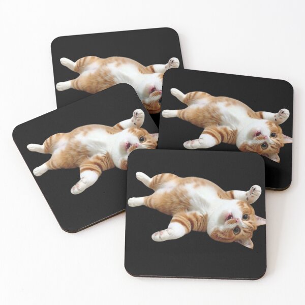 Item preview, Dramatic Upside Down Cat Meme designed and sold by Moody Vibes Studio.