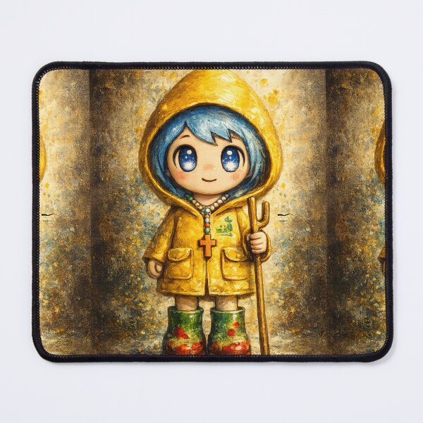 Item preview, Vatican Mascot Oil digital painting designed and sold by Dearlyprint.