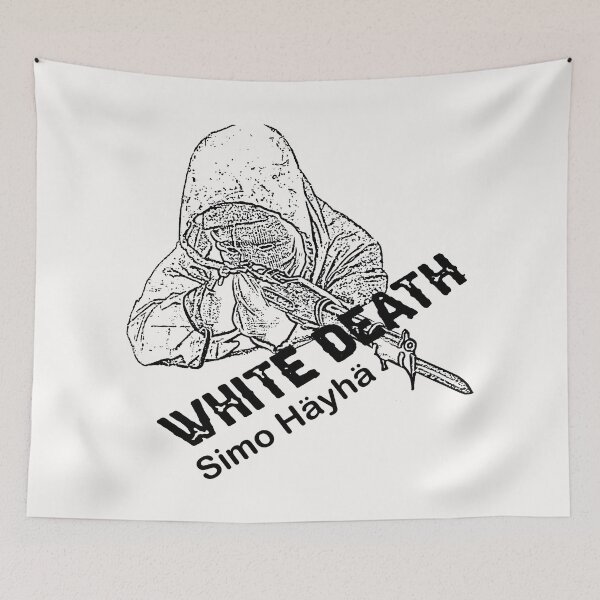 Item preview, The White Death; Arctic Sniper; Finland; designed and sold by StickerApe.