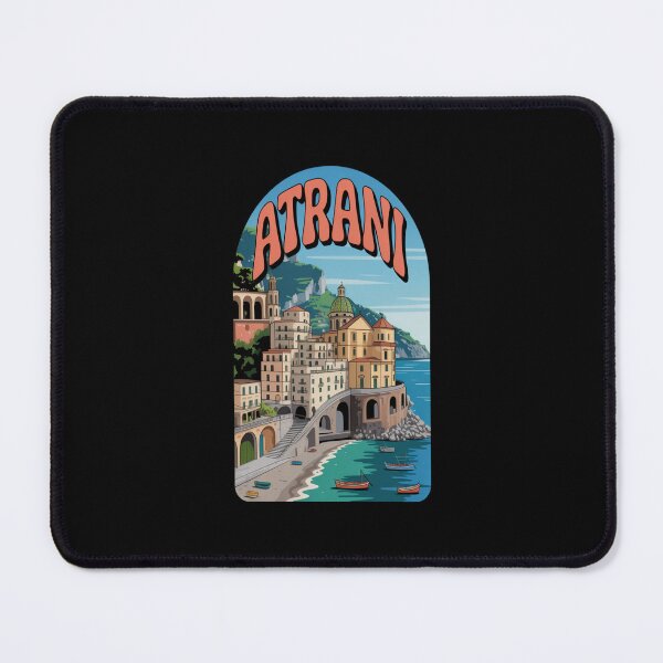 Item preview, Atrani Italy Vintage Travel Sticker designed and sold by stickercuffs.