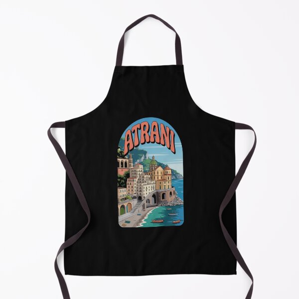 Item preview, Atrani Italy Vintage Travel Sticker designed and sold by stickercuffs.