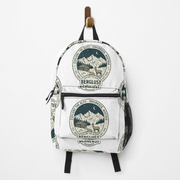 Item preview, Berglust Innsbruck Austria Alps Vintage Design designed and sold by RoyalDeluxGo.