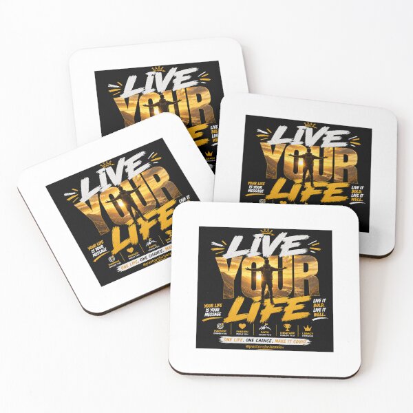 Item preview, Live Your Life Motivational Streetwear Design designed and sold by Pastorchrisozeku.