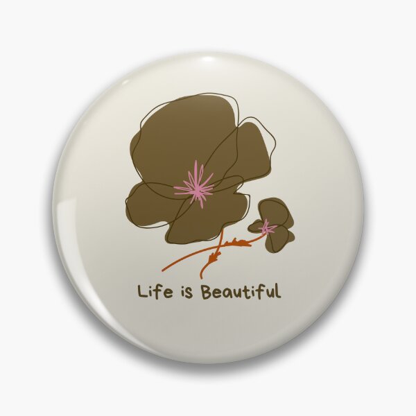 Item preview, Life is Beautiful designed and sold by VibesPrintCo.