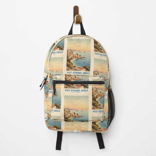 Item preview, Othonoi Greece, Greek Island Vintage Travel Tourism designed and sold by TravelersGems.