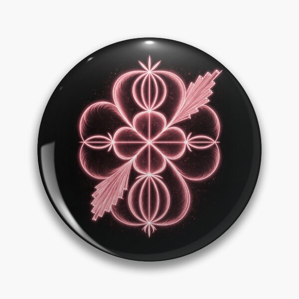Item preview, Neon Axis Bloom — Pure Form designed and sold by RAIPrintStudio.