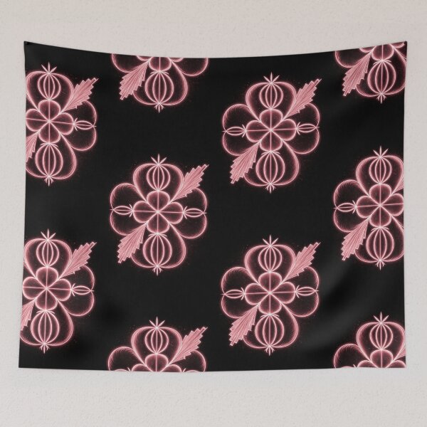 Item preview, Neon Axis Bloom — Pure Form designed and sold by RAIPrintStudio.