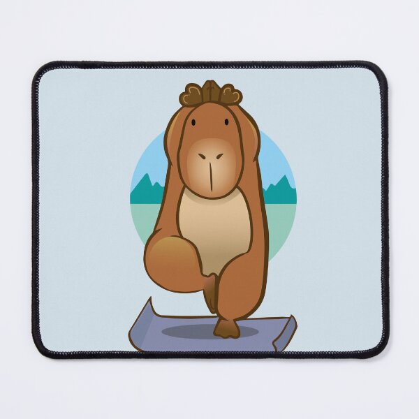 Item preview, Capybara namaste in place designed and sold by Konopikyu.