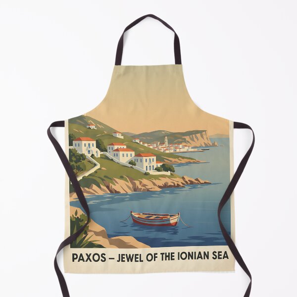 Item preview, Paxos Greece, Greek Island Vintage Travel Tourism designed and sold by TravelersGems.