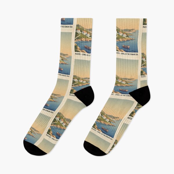 Item preview, Paxos Greece, Greek Island Vintage Travel Tourism designed and sold by TravelersGems.