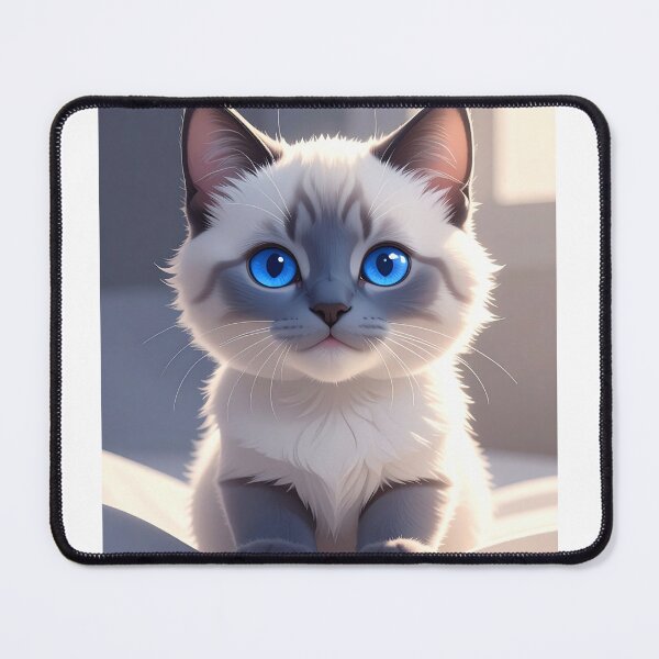 Item preview, Dreamy Blue-Eyed Ragdoll Kitten designed and sold by SabraDD.