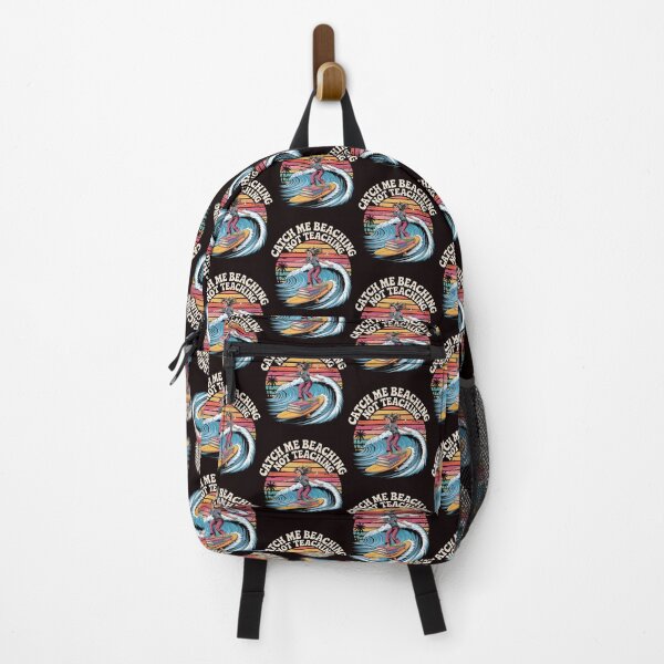 Item preview, Catch Me Beaching Not Teaching Cute Summer Vacation Teacher Humor designed and sold by Redgiant87x.