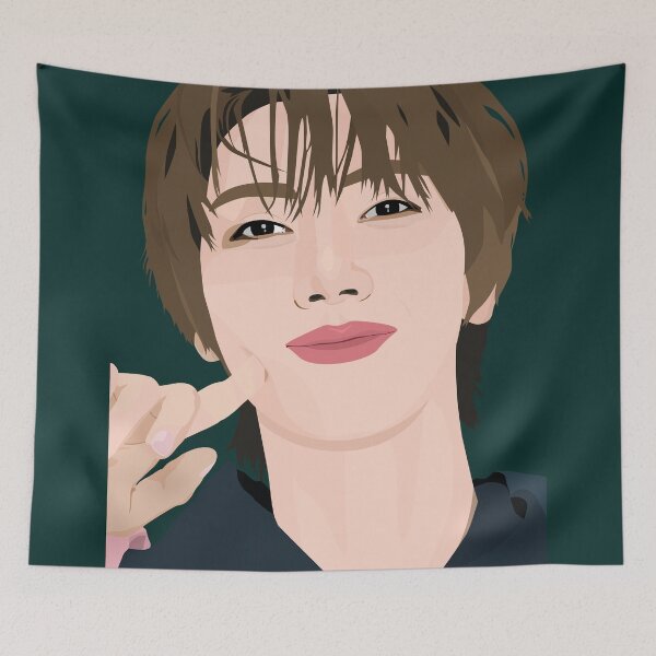 Item preview, Ten WayV in a stunning digital art vector portrait designed and sold by Aome22.