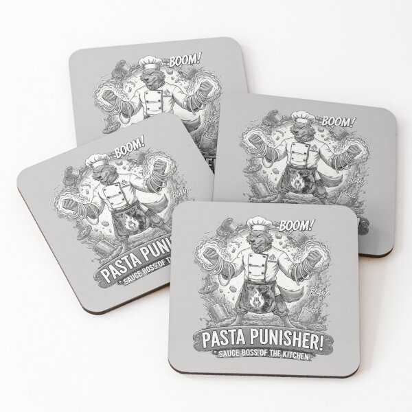 Item preview, PASTA PUNISHER!” Werewolf Chef Funny Cooking T-Shirt | Sauce Boss Kitchen designed and sold by EverClassic.