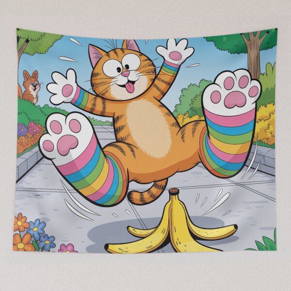 Item preview, Funny Anime & Cartoon Animal Chaos Graphic Print designed and sold by tim tal.