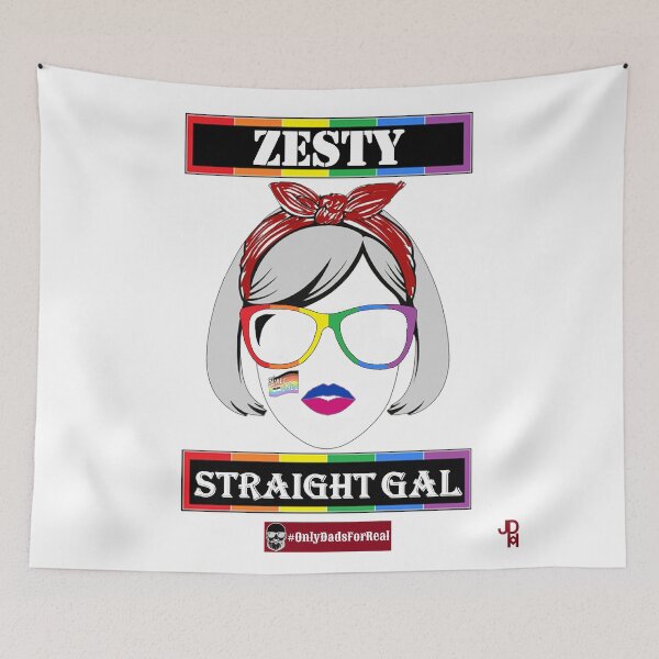 Item preview, Zesty Straight Gal (White) *More Colors Available in Collection designed and sold by OnlyDadsForReal.