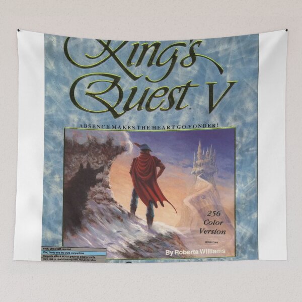 Item preview, King Quest V cover designed and sold by CharmingFlowers.