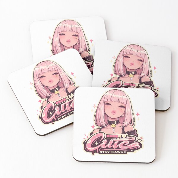Item preview, Neo Kawaii Graffiti Girl – Premium Streetwear Design designed and sold by ANIKO STORE.