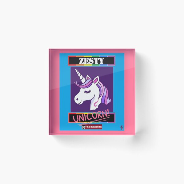 Item preview, Zesty Unicorn (Blue) *More Colors Available in Collection designed and sold by OnlyDadsForReal.