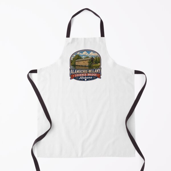 Item preview, Alamuchee-Bellamy Covered Bridge sticker designed and sold by gotucoveredart.