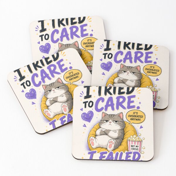 Item preview, I Tried To Care. I FailI Tried To Care. I Failed. – Grumpy Cat Editioned. – Grumpy Cat Edition designed and sold by Pecata.