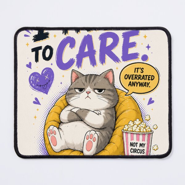 Item preview, I Tried To Care. I FailI Tried To Care. I Failed. – Grumpy Cat Editioned. – Grumpy Cat Edition designed and sold by Pecata.